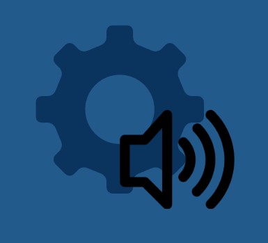 logo pour le paramètre du son